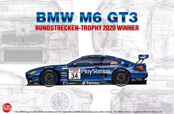 NuNu BMW M6 GT3 Rundstrecken-Trophy 2020 Winner PN24027-1/24