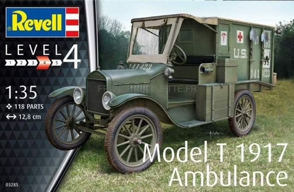 REVELL Model T 1917 Ambulance 03285-1/35