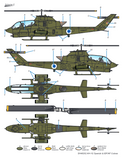 SPECIAL HOBBY AH-1G Cobra Spanish & IDF/AF Cobras SH48202-1/48