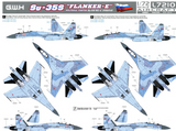GWH Su-35S Flanker E Multirole Fighter Air to surface version L7210-1/72