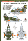 FREEDOM MODEL Compact series NATO F-104G / TF-104 Starfighter 162705 - Egg