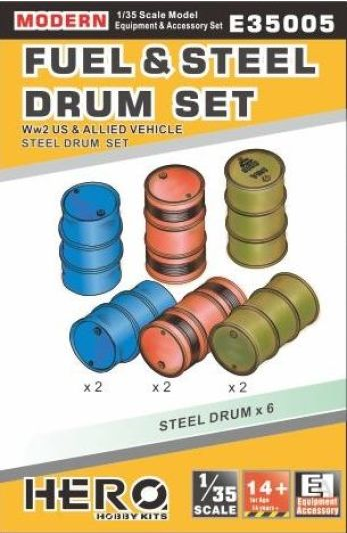 HERO Fuel & Steel Drum Set E35005-1/35