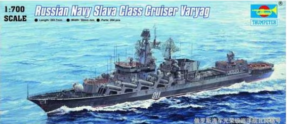 TRUMPETER Russian Navy Slava Class Cruiser Varyag 05721-1/700