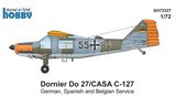SPECIAL HOBBY Dornier Do 27 "German, Spanish and Belgian Service" SH72327-1/72