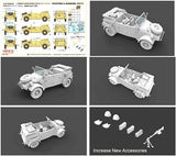 HERO German PKW Typ k1 Kübelwagen Type 82 H35004 - 1/35