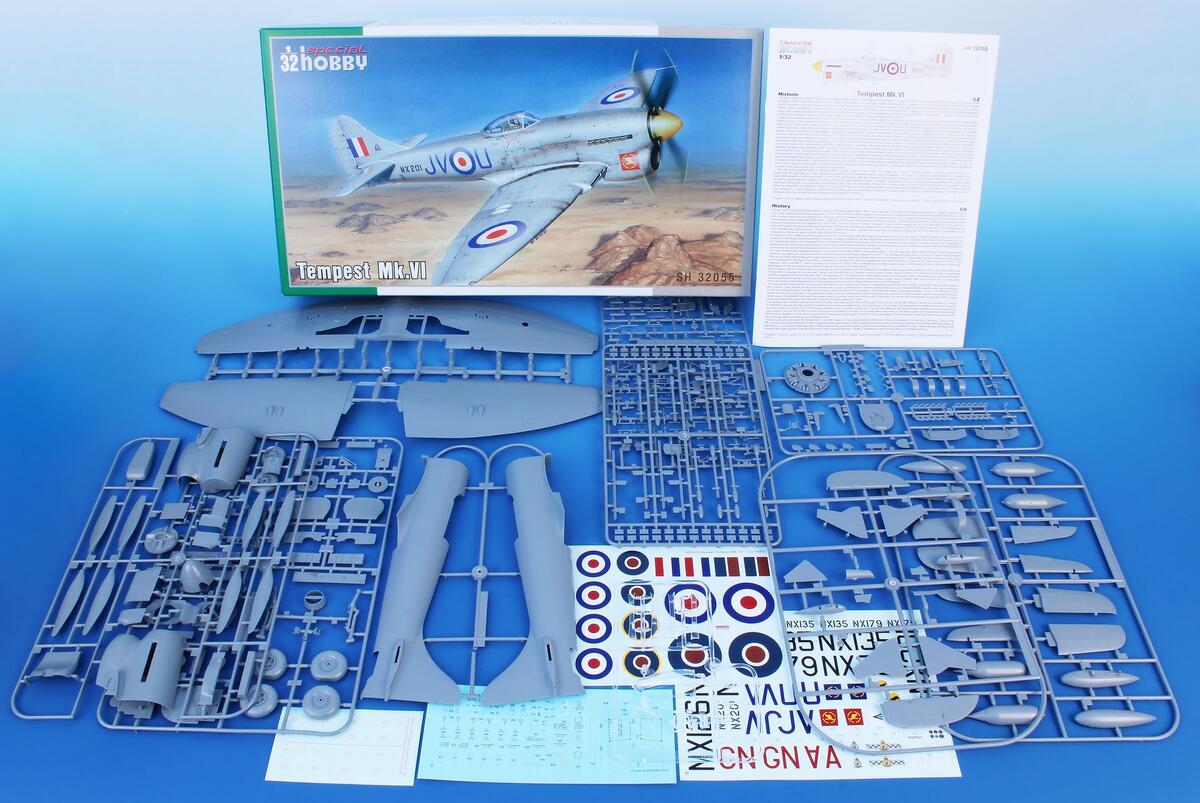 SPECIAL HOBBY Tempest Mk.VI SH32055-1/32-Check-Siw Models – Check-Six ...