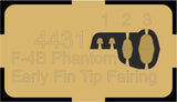CMK F-4B Phantom Early Fin Tip Fairing and Rudder (separate) 4431 - 1/48